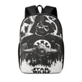 thumbnail image 1 of Darth Vader Backpack Cute Pattern College Laptop Schoolbag 17 Inch Large Daily Travel Hiking Sports Casual Daypack, 1 of 8