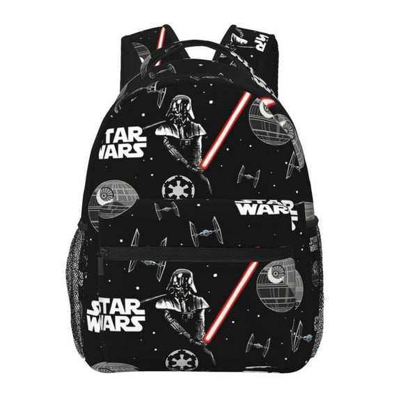 Darth Vader Backpack Funny Printed College Laptop Schoolbag Daily Travel Hiking Work Business Daypack
