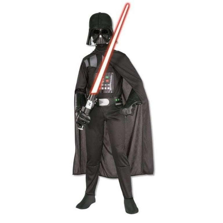Darth Vader Costume Sith Lord Childrens with Cape and Mask Darth Vader Costume Sith Lord Childrens with Cape and Mask