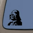 thumbnail image 1 of Darth Vader Decal | 5.5-Inches Tall | Black Vinyl Decal | Car Truck Van SUV Laptop Macbook Wall Decals, 1 of 1