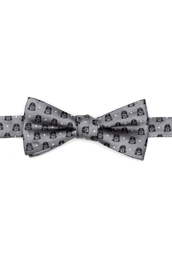Darth Vader Gray Polka Dot Bow Men's Tie