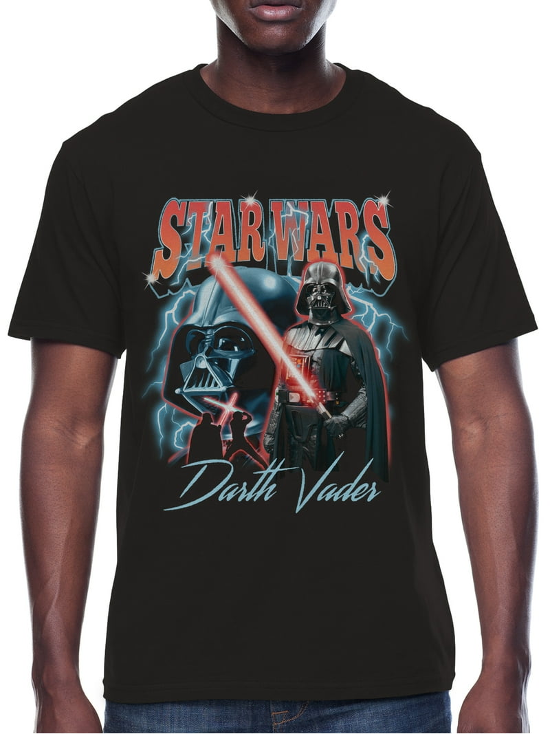 Darth Vader, Men's Big Men's Graphic Crew Neck T-Shirt, Three