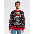 thumbnail image 1 of Star Wars Men's and Big Men's Darth Vader Holiday Sweater, Sizes S-3XL, 1 of 5