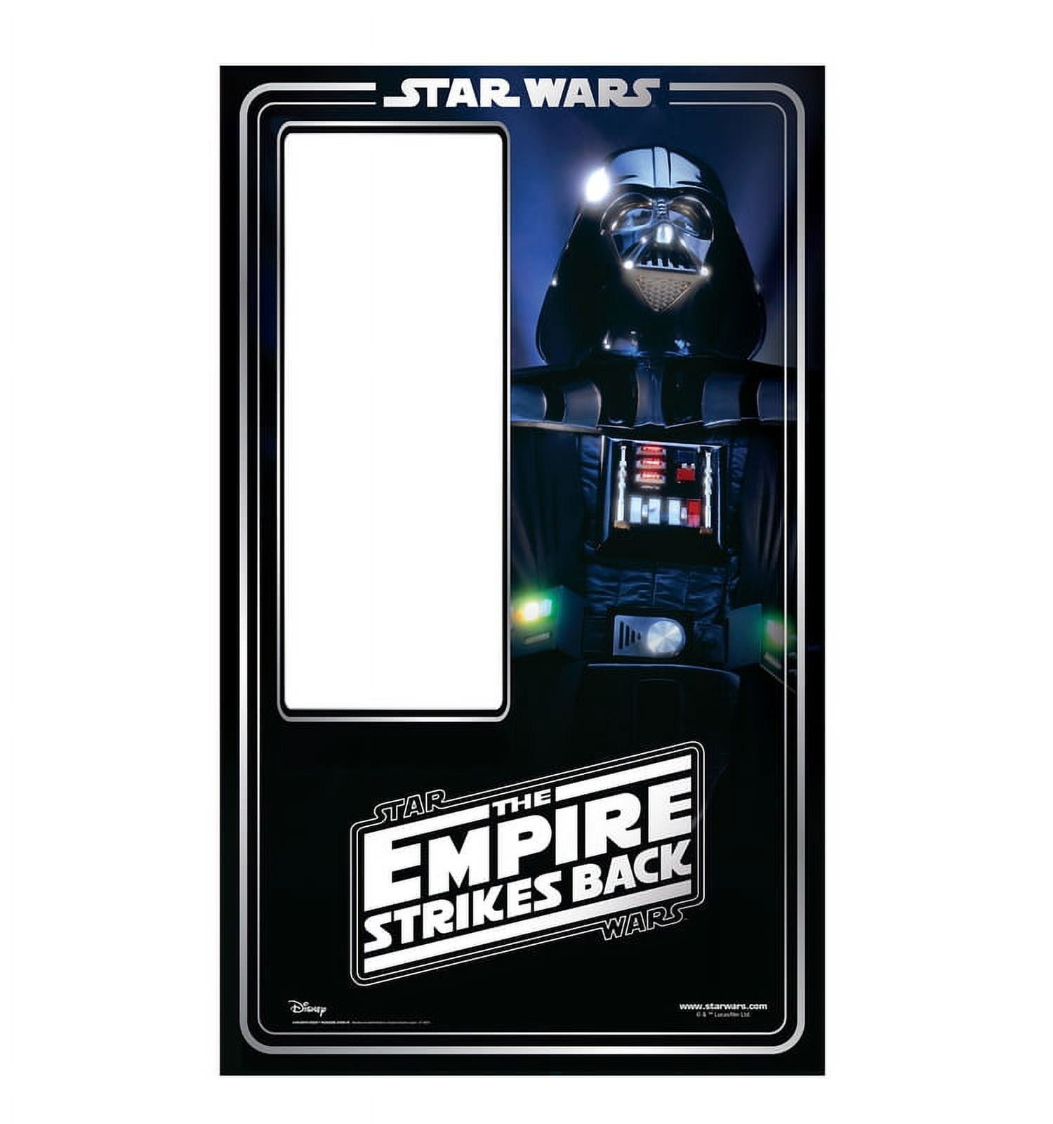 73'' Black Cardboard Star Wars Darth Vader Standup