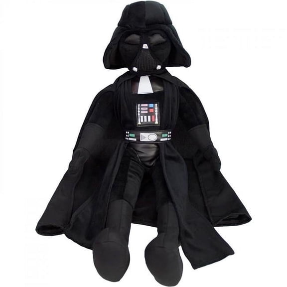 Darth Vader Plush Stuffed Pillow Buddy, Black