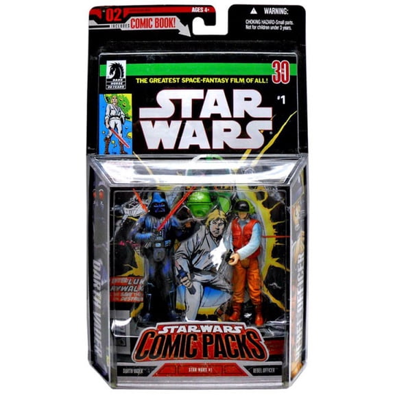 Darth Vader & Rebel Fleet Trooper Action Figure 2-Pack Star Wars