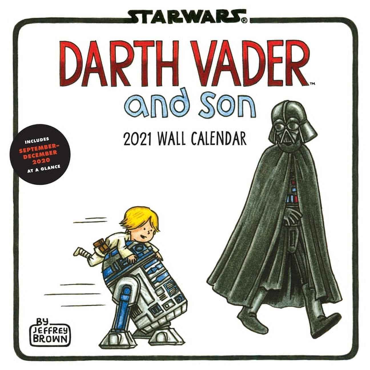Darth Vader & Son 2021 Wall Calendar (Calendar)
