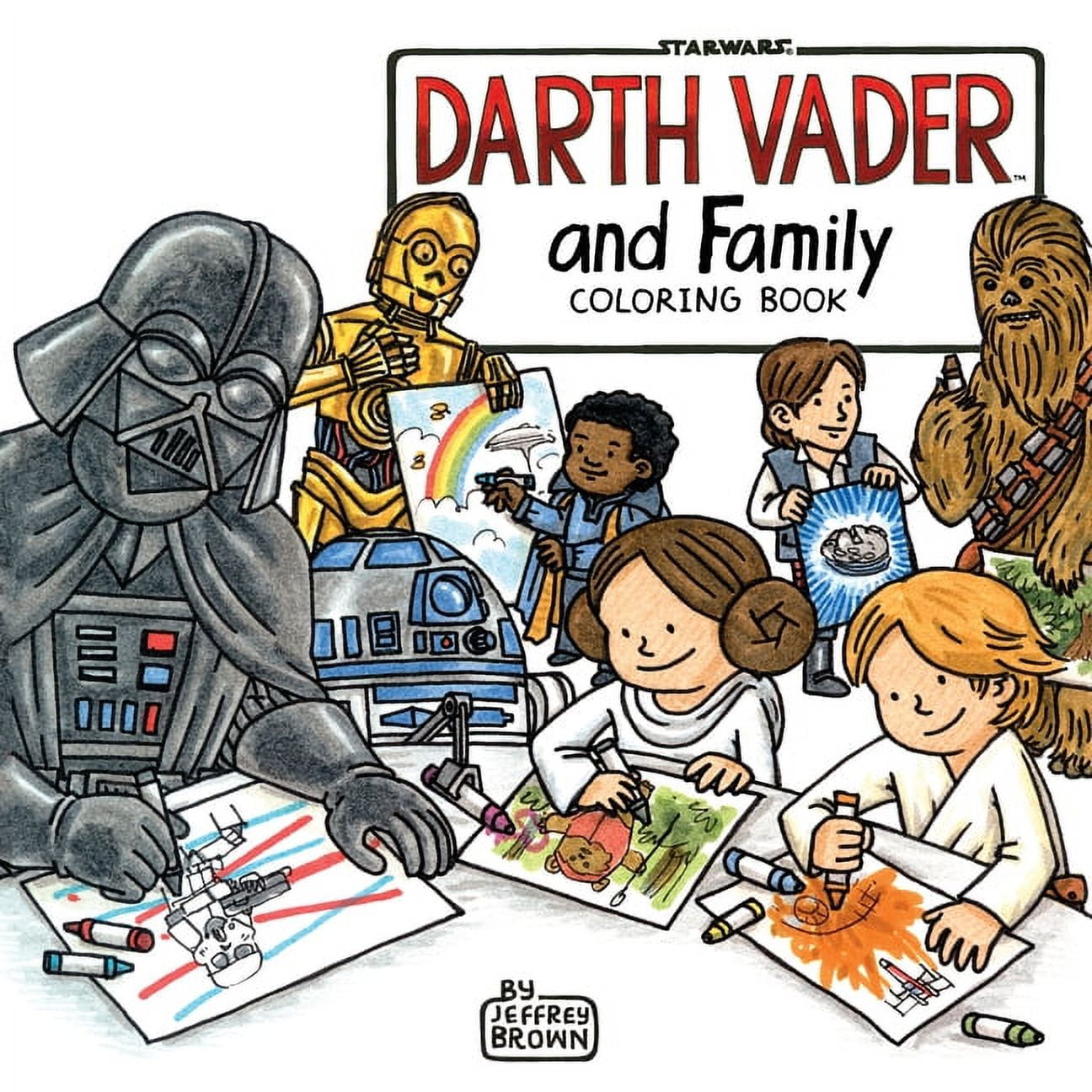 Darth Vader and Family Coloring Book - Walmart.com