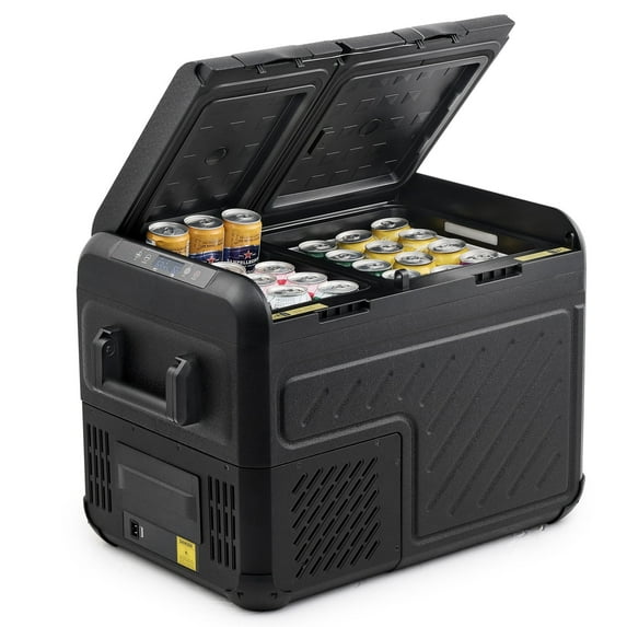 Dartmoor 38 Qt Dual Zone Car Fridge Freezer Portable RV Refrigerator DC & AC Power