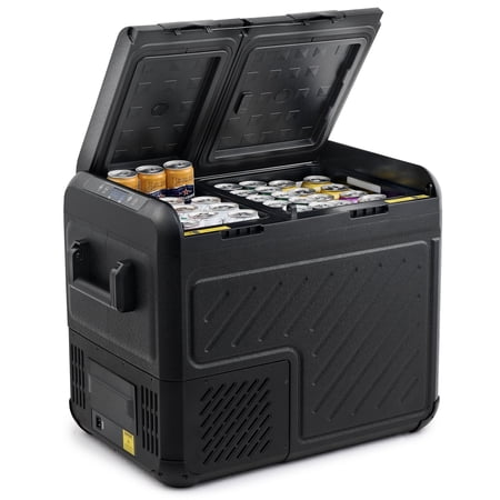 Dartmoor 48 Qt Dual Zone Car Fridge Freezer Portable RV Refrigerator DC & AC Power