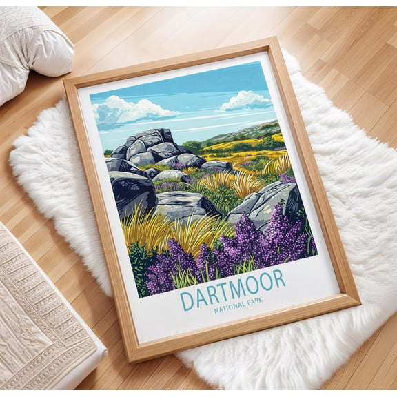 Dartmoor Devon England Moorland Home Decor
