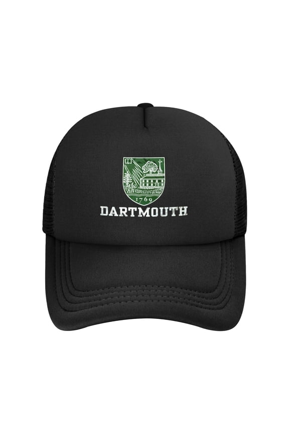 Dartmouth College Solid Color Lightweight Adult Mesh Baseball Cap