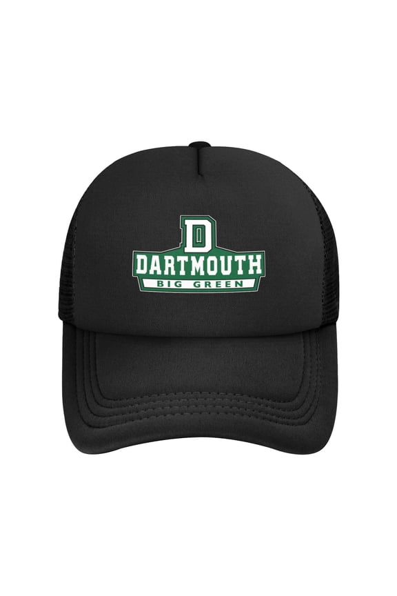 Dartmouth College Solid Color Lightweight Adult Mesh Baseball Cap
