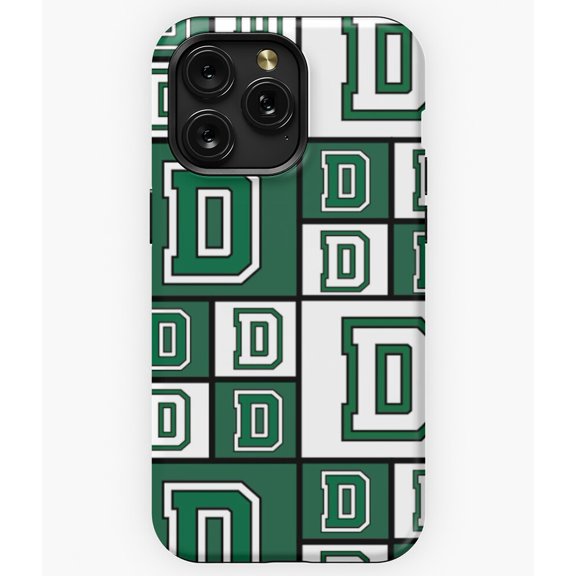 Dartmouth D Checkered Collage College Sports A3853 Phone Case for iPhone 11 to 17 Pro Max