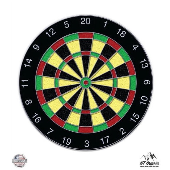 Darts - 3" Vinyl Sticker - For Car Laptop I-Pad Phone Helmet Hard Hat - Waterproof Decal