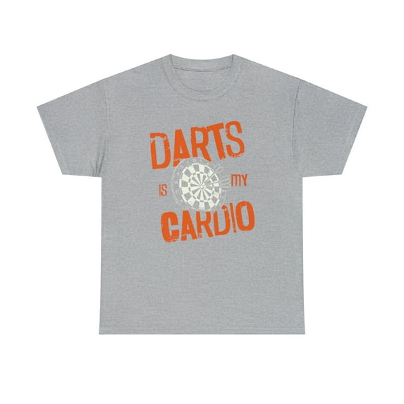 Darts Board Vintage Darts is My Cardio Tshirt
