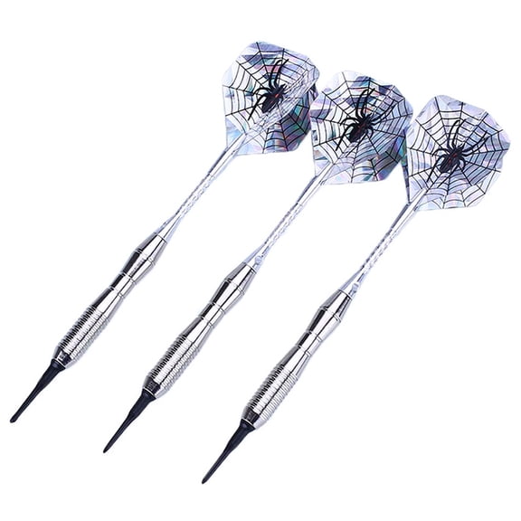Darts Needle With Flight For Indoor Sports, Copper Plated Barrel, Iron Nickel Plated Material, 18g Weight