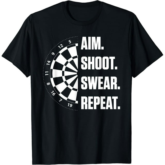 Darts Problems Dartboard Fun Hobby Dart Player TShirt