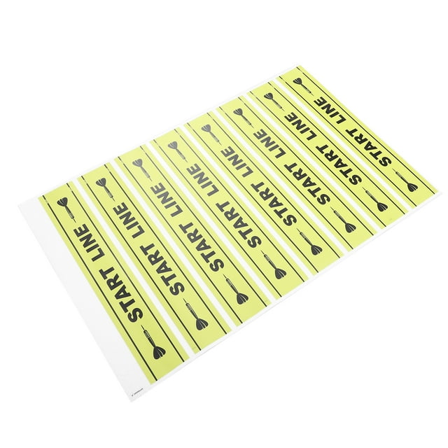 Darts Throwing Line Game Floor Marker Ground Graffiti Pvc