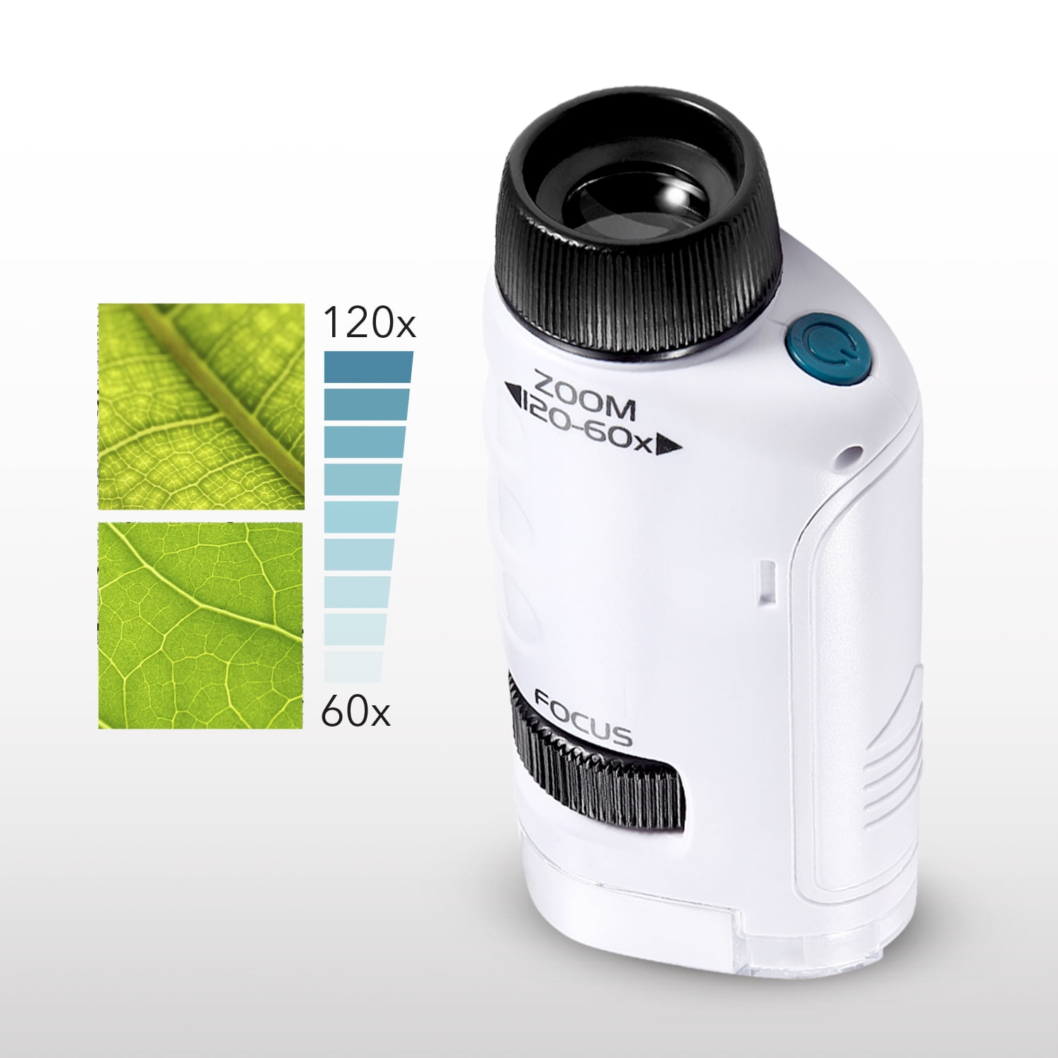 Small Microscope 60x Magnifying Zoom Jewellery Plant Magnifier With LE – Ltd - Foto 10