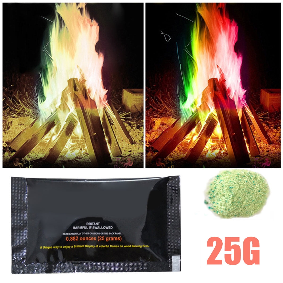 Daruoand Mystical Fire Flame Colorant Magical Flames LongLasting Flame