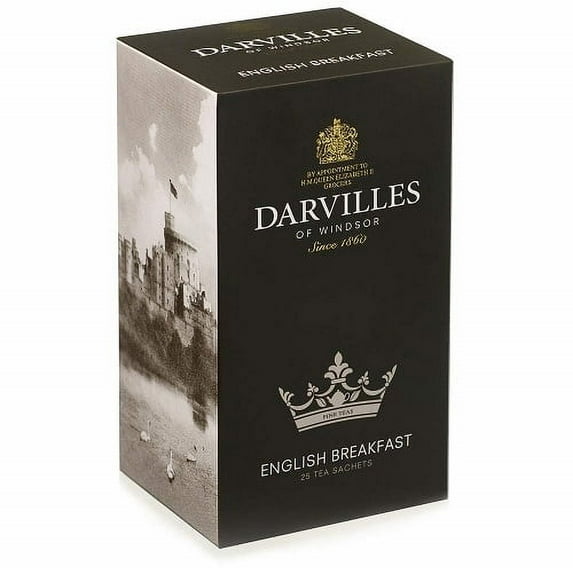 Darvilles English Breakfast Tea 25 Bags (Pack of 3)
