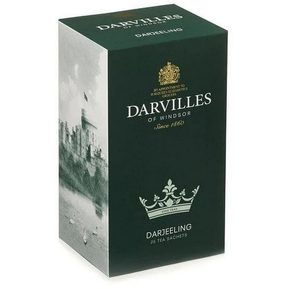 Darvilles of Windsor Darjeeling Blend 25 Tea Bags 62.5g (Pack of 3)