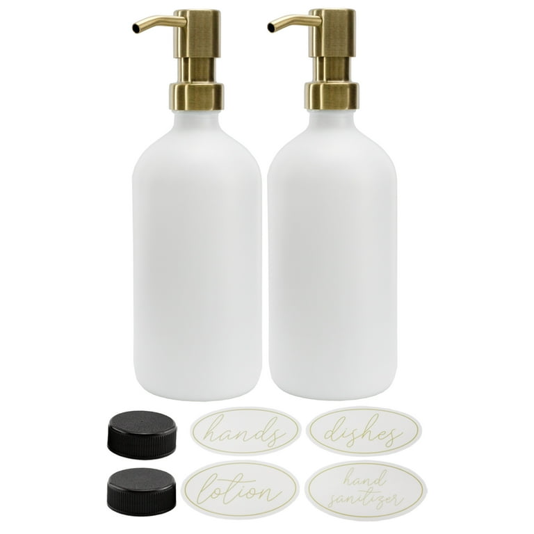 Soap dispenser pump clearance tops