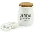 thumbnail image 1 of Darware Childhood Memories Ceramic Jar, Keepsake Gift with 50 Write-On Tickets, 1 of 7