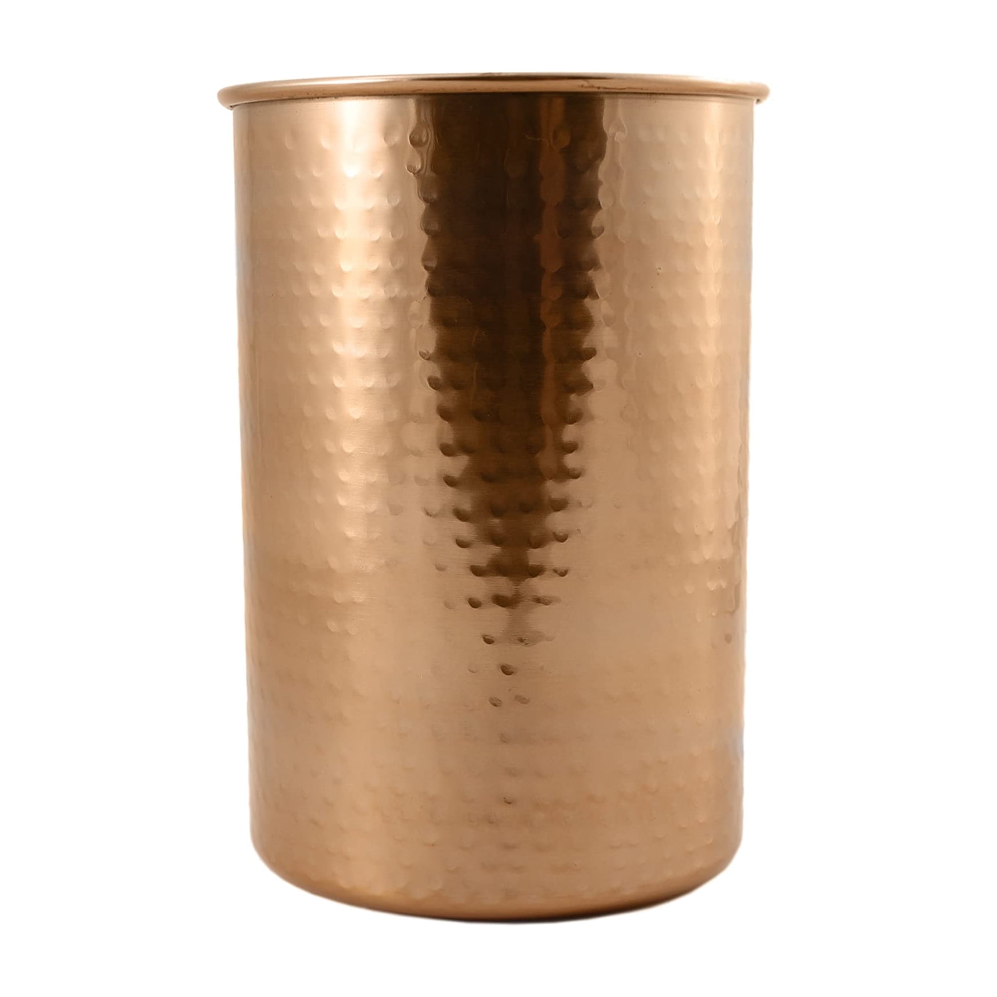 Darware Copper Coated Kitchen Utensil Holder / 7-Inch Tool Caddy, Store All Your Wooden Spoons, Spatulas, & More