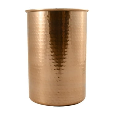 Darware Copper Coated Kitchen Utensil Holder / 7-Inch Tool Caddy, Store All Your Wooden Spoons, Spatulas, & More