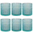 thumbnail image 1 of Darware Hobnail Drinking Glasses (12oz, 6pk, Blue); Old-Fashioned Beverage Glasses for Tabletop, and Bar Use and Candle Jars, 1 of 10