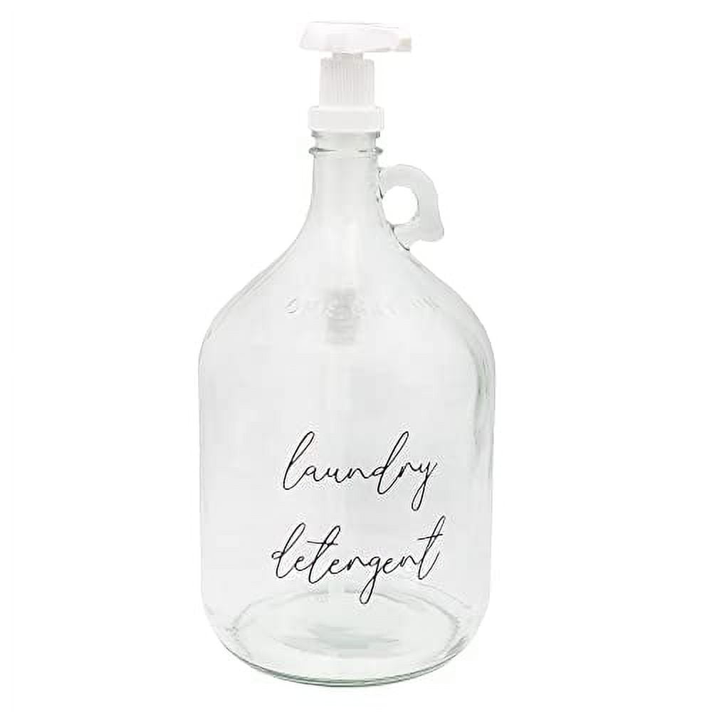 Otagiri White Milk Glass Hand Dispenser “Kitty” Liquid Soap Pump Bottle  Signed