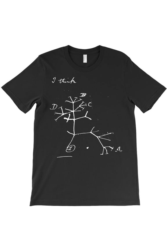 Darwin Tree Of Life Evolution Science Biology Nerdy Themed Gift - Holiday Favorite H37635 Unisex T-Shirt, Up to 5XL Available