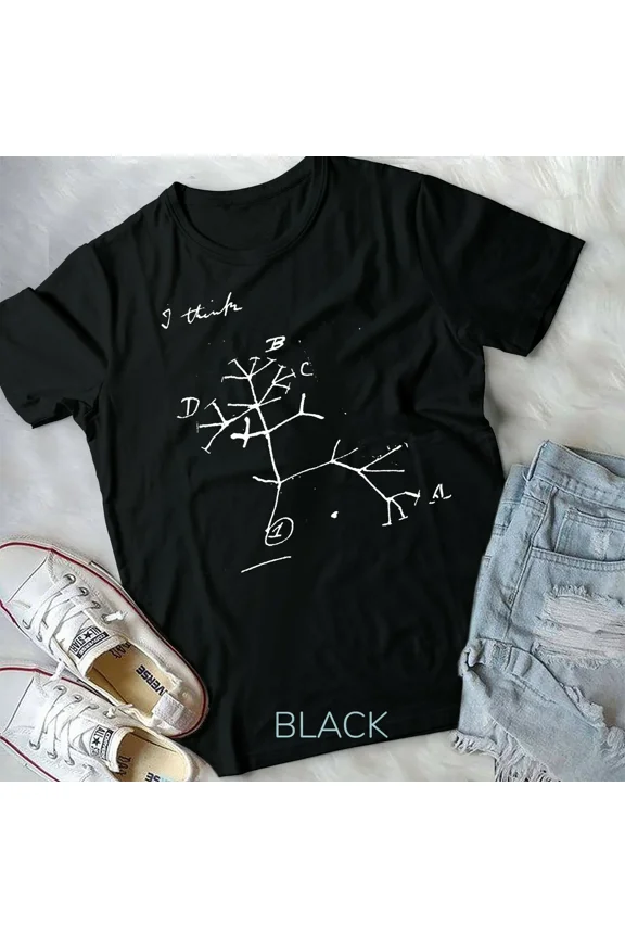 Darwin Tree Of Life Evolution Science Shirt Biology Nerdy Unisex & T-Shirt