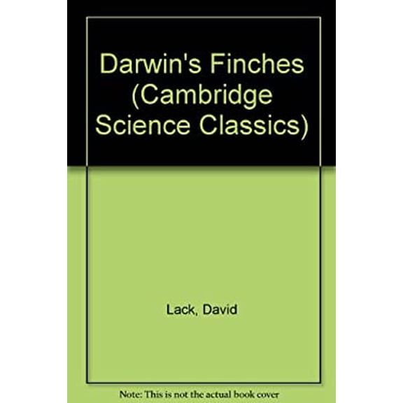Pre-Owned Darwin's Finches (Hardcover) 9780521252430