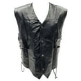 thumbnail image 1 of Daryl Dixon Angel Wings Faux Leather Vest  - Mens Medium, 1 of 11