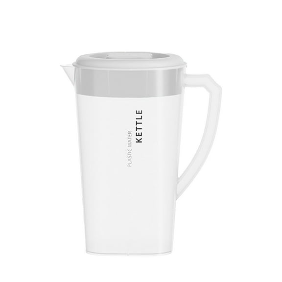 Darzheoy 1.3 Litre Plastic Pitcher with Lid BPA-Free Juice Containers with Lids Water Bottle for Hot/Cold Juice Beverage Ice Tea Kettle