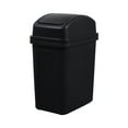 thumbnail image 1 of Darzheoy 1.8 Gallon Trash Can, Plastic Swing Top Kitchen Trash Can, Wastebasket Trash Can for Kitchen, Garage, Workspace, Under Desk, 1 of 4