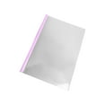 thumbnail image 1 of Darzheoy 10Pcs Clear Report Covers with Sliding Bar, 100 Sheet Capacity Plastic Binder Paper Protector, Report Folders with Clear Cover for Resume File Documents, 1 of 6
