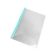thumbnail image 1 of Darzheoy 10Pcs Clear Report Covers with Sliding Bar, 100 Sheet Capacity Plastic Binder Paper Protector, Report Folders with Clear Cover for Resume File Documents, 1 of 6