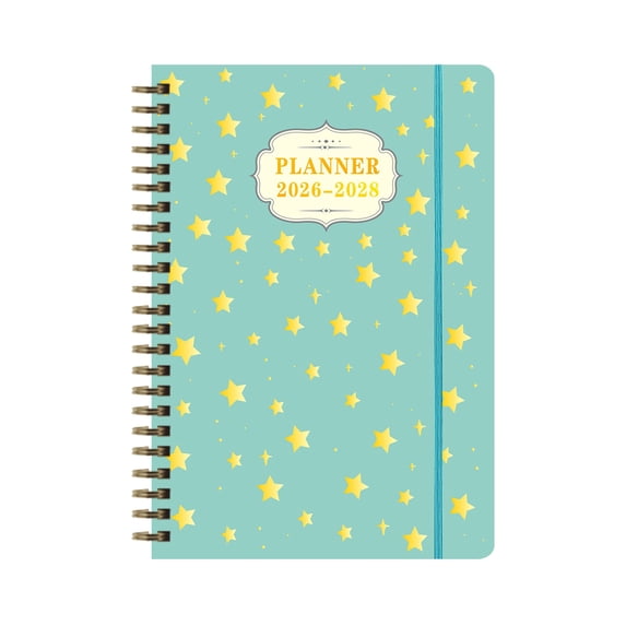 Darzheoy 2026-2028 Academic Planner Weekly Monthly with Tabs Daily Weekly Calendar Book for Student Professional Organization Planning Gift