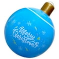 thumbnail image 1 of Darzheoy 24 inch Inflatable Christmas Ball Xmas Ball Decorations Xmas Large Inflatable Decorated Ball Christmas Inflatables Toys for Yard Lawn Porch Tree, 1 of 6