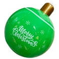 thumbnail image 1 of Darzheoy 24 inch Inflatable Christmas Ball Xmas Ball Decorations Xmas Large Inflatable Decorated Ball Christmas Inflatables Toys for Yard Lawn Porch Tree, 1 of 7