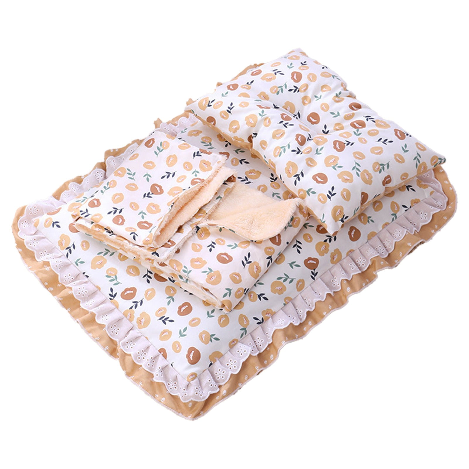 Darzheoy 3 Pack Cat and Dog Blanket Soft & Warm Fleece Flannel Pet