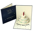 thumbnail image 1 of Darzheoy 3D POP Up Birthday Cards, Warming LED Light Birthday Cake Music Happy Birthday Card Postcards POP Up Greeting Cards Happy Birthday Cards Best for Mom, Boy, Girl, 1 of 6