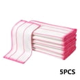 thumbnail image 1 of Darzheoy 5 Pack Dishcloths Bamboo Dish Cloths Towels 10" x 10" Kitchen Wash Cloths Machine Washable Cleaning Cloths Absorbent Reusable Small Dish Rags for Washing Dishes, 1 of 9