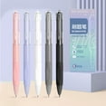thumbnail image 1 of Darzheoy 5 Pcs Gel Ink Pens Retractable Pens 0.5mm Black Ink Pen Writing Pens Office Sch-ool Supplies for Gi-rls B-oys Women Men, 1 of 6