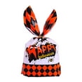 thumbnail image 1 of Darzheoy 50 PCS Halloween Treat Bags Candy Bags, Kids Gift Bags Goodie Bags, Cute Rabbit Ear Small Halloween Cookies Gift Bags for Halloween Party Decoration Supplies, 1 of 7