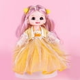 thumbnail image 1 of Darzheoy 7 inch Princess Girl Mini Dolls, Small Princess Dolls, Little Girl Miniature Dolls for 3+ Year Old Girls, 1 of 7